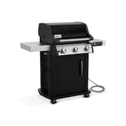 Spirit Smart EX-315 3-Burner Natural Gas Grill in Black with Connect Smart Grilling Technology