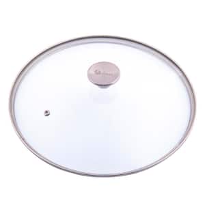 Victoria Glass Lid with Stainless Steel Knob for 13 in. Skillet