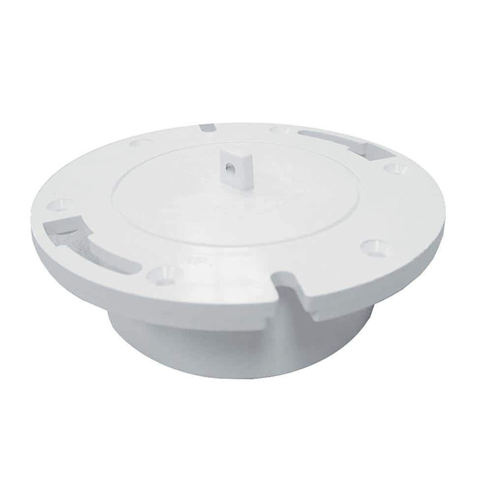 7 in. O.D. Plumbfit PVC Water Closet (Toilet) Flange With Knockout, Fits Over 4 in. Schedule 40 DWV Pipe price history on PriceWatchPro