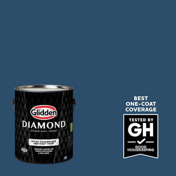 Glidden Diamond 1 gal. PPG1156-7 Celestial Blue Flat Interior