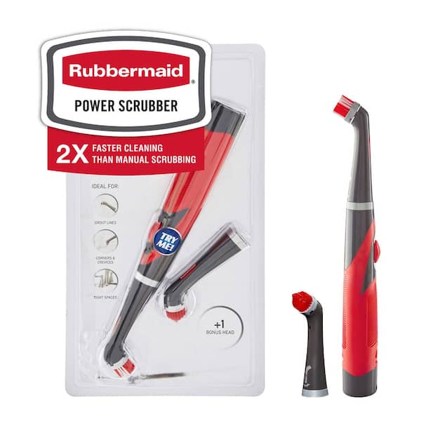 Rubbermaid Reveal Power Scrubber Brush (4-Pack)