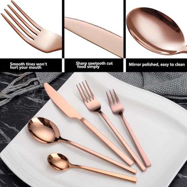 Rose Gold Stainless DAB Tool Wax Carving Spoon Vape Accessories