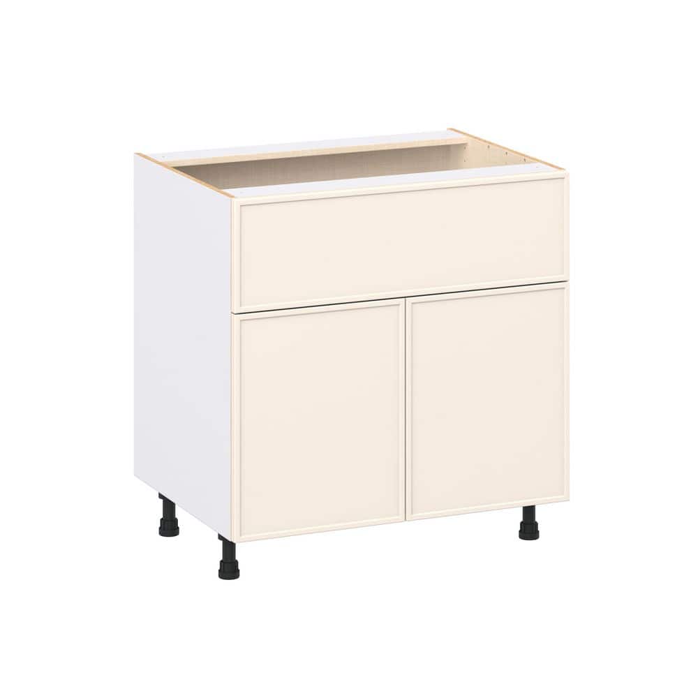 Fairview 33 in. W x 24 in. D x 34.5 in. H Assembled Slim Shaker Base Kitchen Cabinet in Washed Linen with 10 in. Drawer price history on PriceWatchPro