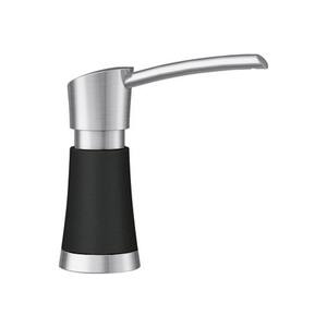 Artona Soap Dispenser in Coal Black/Stainless