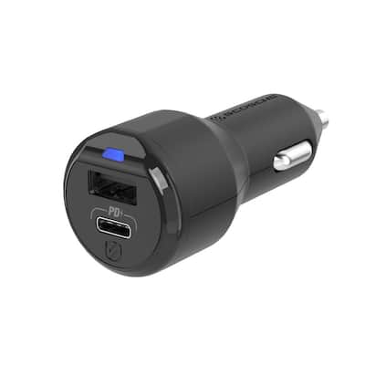 USB-C / USB-A Fast Charger for Car
