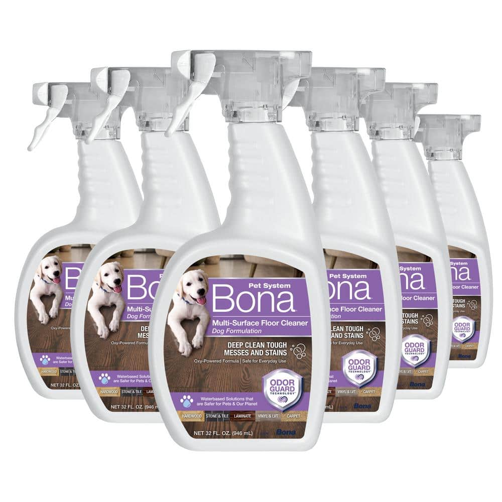 32 oz. Multi-Surface Floor Cleaner, Dog Formulation (6-Pack)
