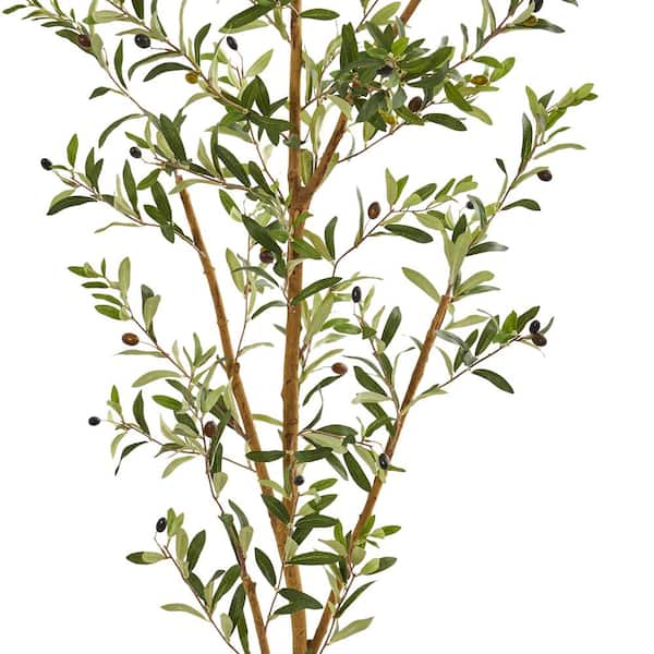 Nearly Natural 60-in Green Indoor Artificial Olive Trees in the Artificial  Plants & Flowers department at