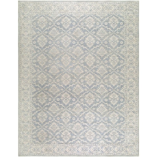 Nabela Noor Home Aram Denim Traditional Area Rug, 7 x 10