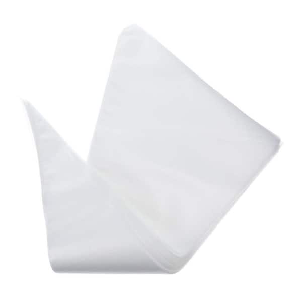 Extra-Large 24 in. Disposable HDPE Piping Bags Non-Slip Anti-Burst Heavy Duty for Icing and Decorating 100 Pack