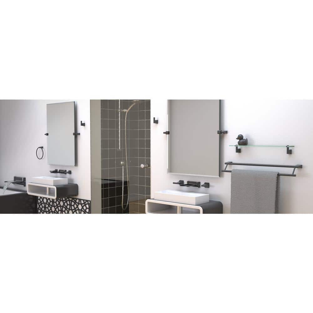 Bleu 30" x 22" Polished Frameless Rectangular Bathroom Mirror