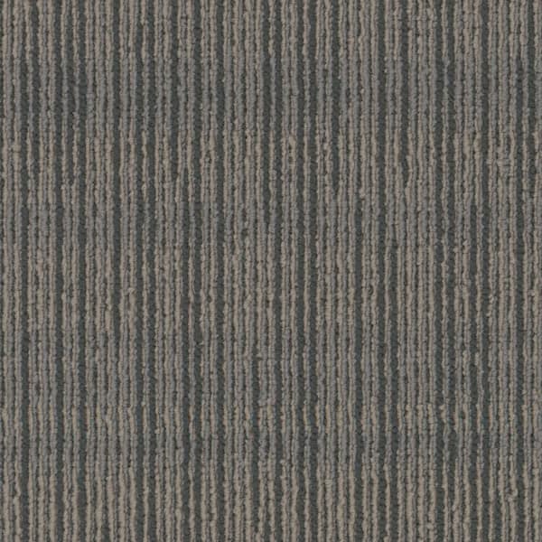 Engineered Floors Croy - Sanders - Gray Commercial/Residential 24 x 24 in. Glue-Down Carpet Tile Square (72 sq. ft.)