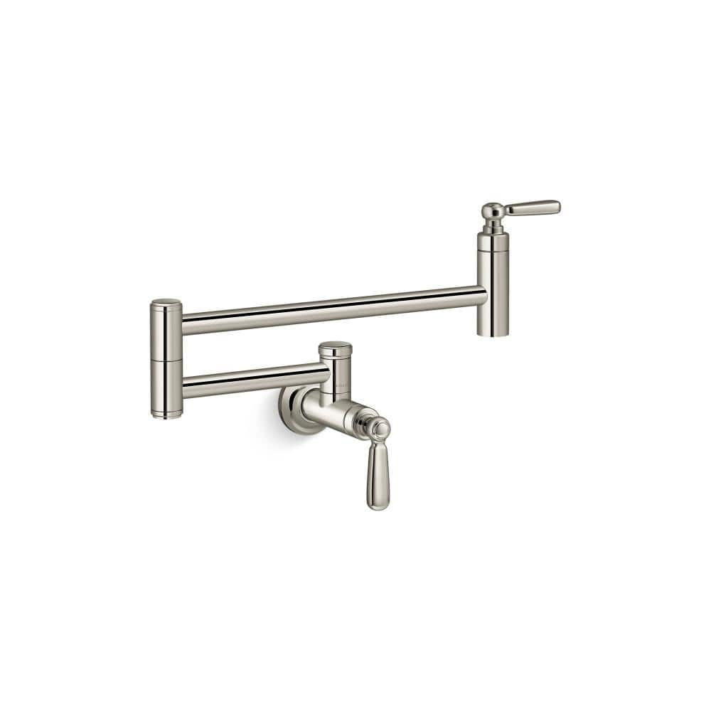 KOHLER Edalyn By Studio McGee Wall Mount Pot Filler in Vibrant Polished