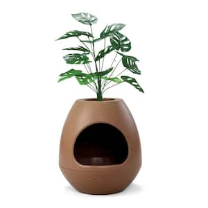 Cat Plant Litter Box with Artificial Plants, DIY