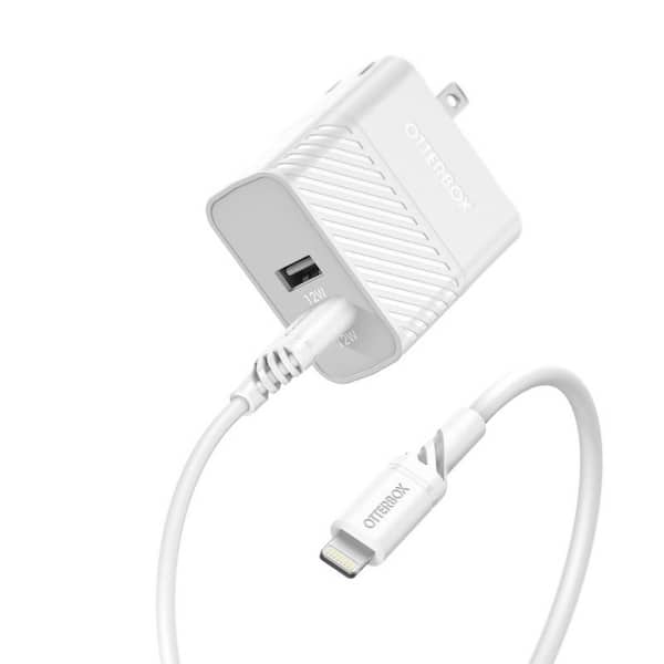 OTTERBOX OB Lightning To Usb-A Wall Charging Kit-White