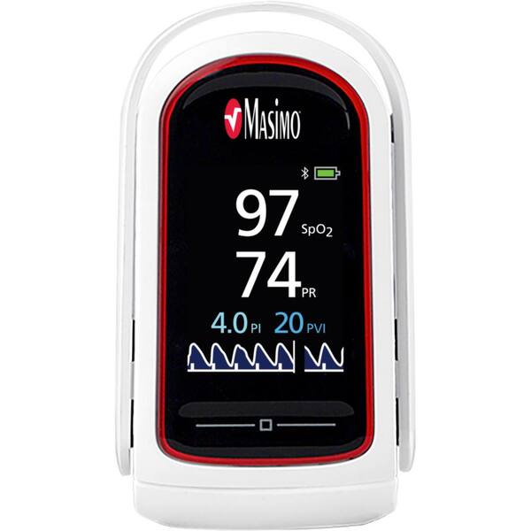 Masimo MightySat Fingertip Pulse Oximeter with Bluetooth and Pleth Variability Index