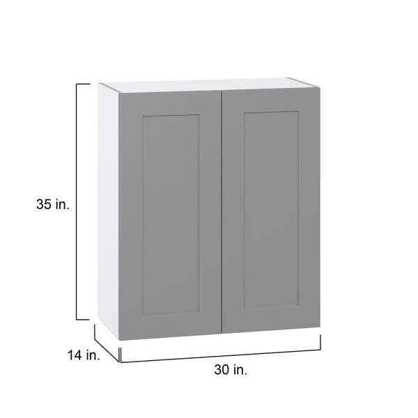 J COLLECTION Bristol 125 in. W x 89.5 in. H x 24 in. D Painted Slate Gray Children's Workstation Cabinet Bundle 1