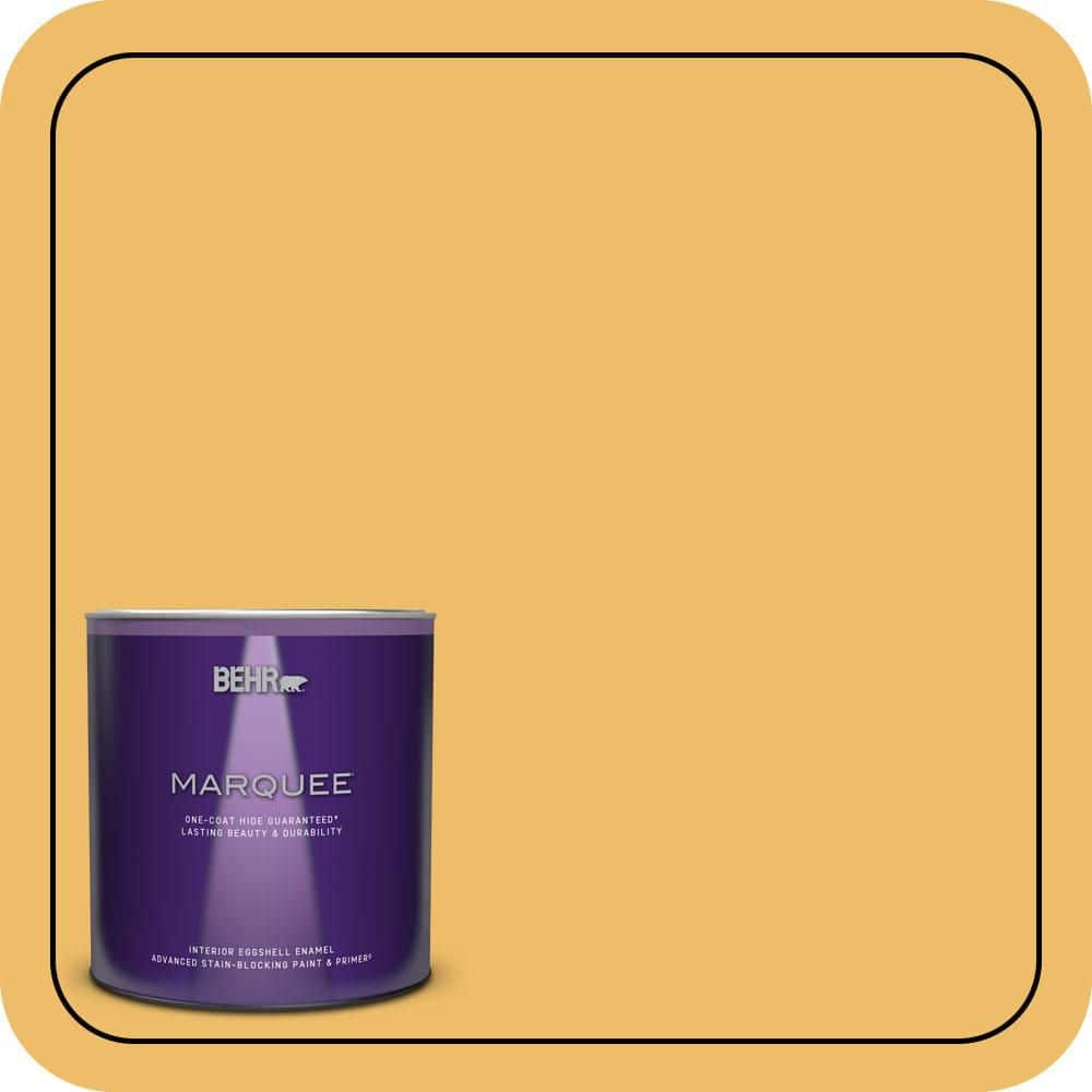 1 qt. Home Decorators Collection #HDC-MD-24 Luscious Lemon Eggshell Enamel Interior Paint & Primer price history on PriceWatchPro