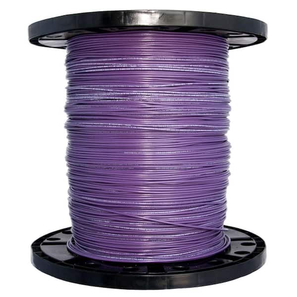 Southwire 2500 ft. 14 Purple Stranded CU THHN Wire
