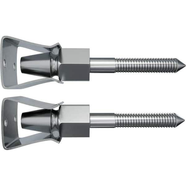 Black Magnetic Door Stopper Stainless Steel Door Stop for Wall and Floor Mounting