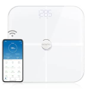 Bluetooth Smart Wi-Fi Body Scale with 13-Metrics in White