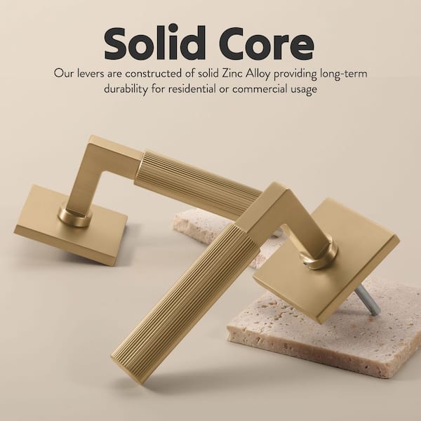 McBowery Mila Champagne Gold Modern Heavy Duty Linear Interior