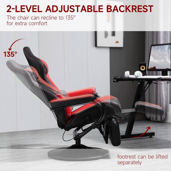 Pillow Cushion Back Support Gaming Chair Recliner Padding Lift