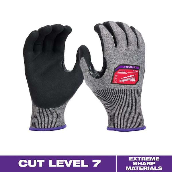 Milwaukee X-Large High Dexterity Cut 7 Resistant Nitrile Dipped