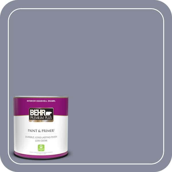 BEHR PREMIUM PLUS 1 qt. #MQ5-12 Applause Please Eggshell Enamel Low Odor Interior Paint & Primer
