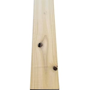 48 in. x 7-1/4 in. x 1-5/8 in. Thickness S4S Knotty White Pine Lumber (Set of 6pc)
