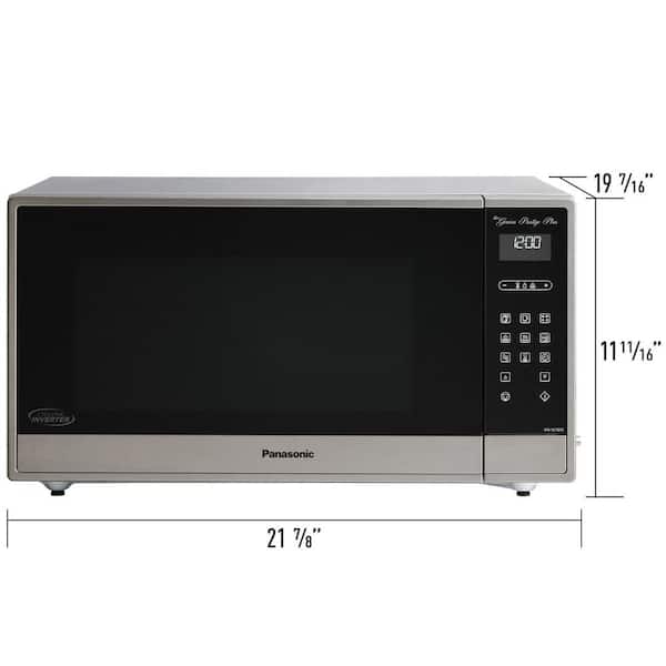 1.6 cu. ft. Built in or Countertop Microwave Oven in Fingerprint-Proof Stainless Steel