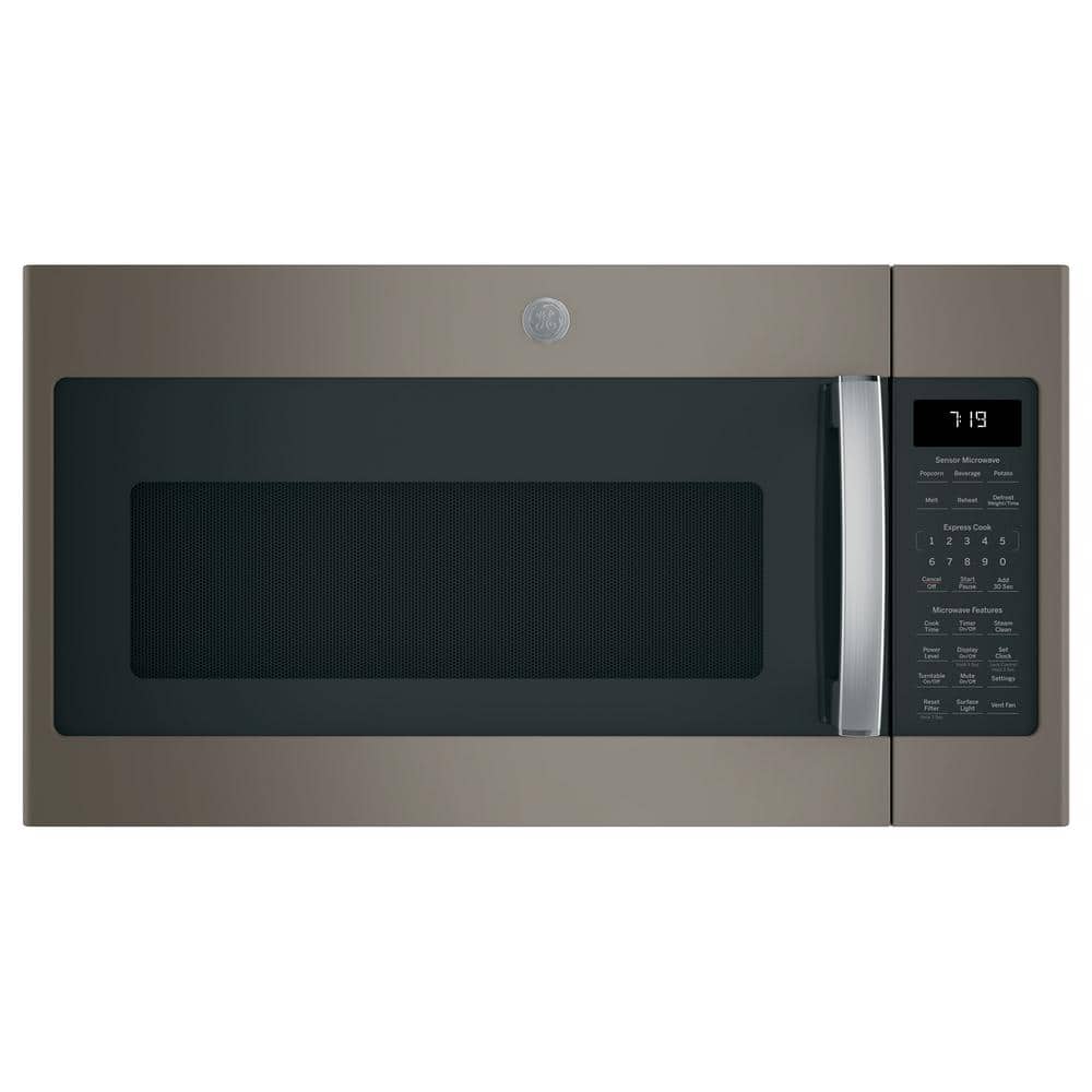 1.9 cu. ft. Over the Range Microwave with Sensor Cooking in Slate, Fingerprint Resistant, Fingerprint Resistant Slate