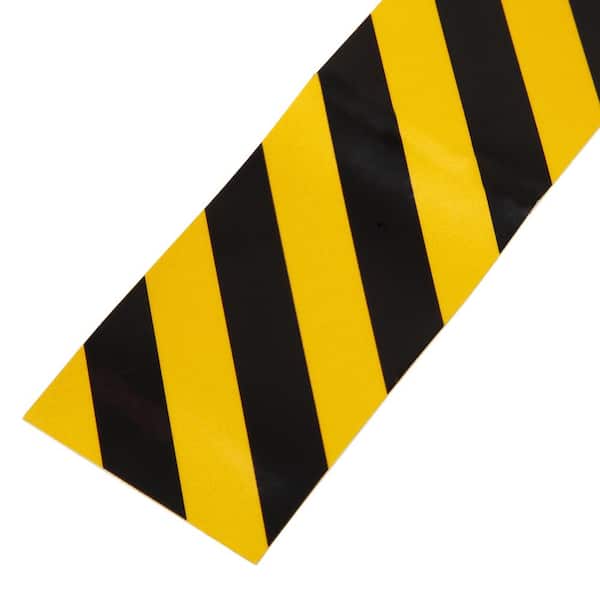 Bright Reflective and High Visibility KING Safety CAUTION TAPE Black & Yellow 
