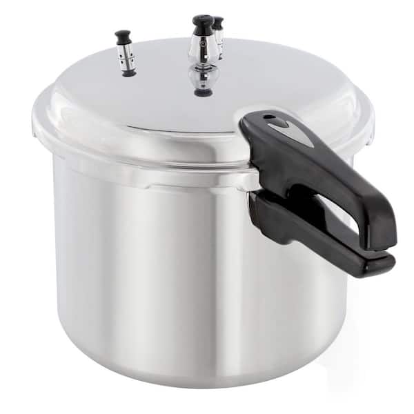 11.5 qt. Stainless Steel Stovetop Pressure Cooker with Steamer