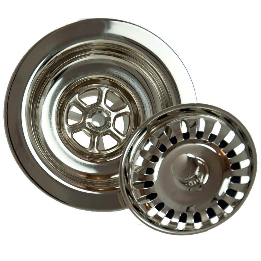4.5 in. Kitchen Strainer in Polished Nickel