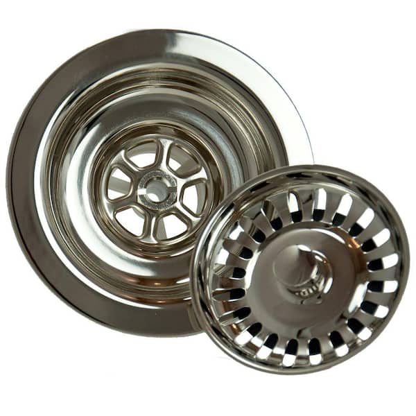 Barclay for Something Special 4.5 in. Kitchen Strainer in Polished Nickel