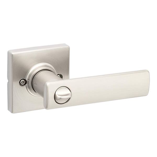 Kwikset Security Balboa Satin Nickel Universal Interior Bed/Bath