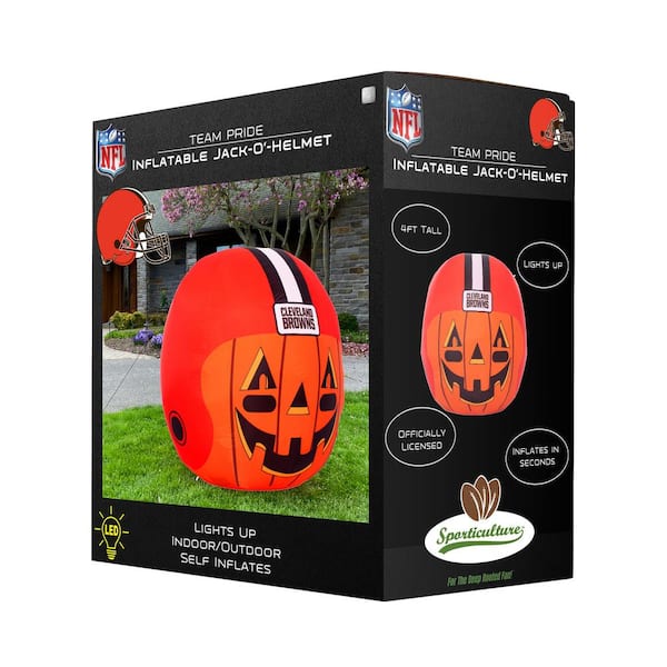 Cleveland Browns Halloween Inflatable Jack-O' Helmet SC-44102