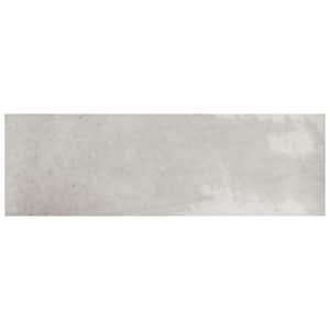 Coco Glossy Amber Grey 2 in. x 5-7/8 in. Porcelain Wall Tile (5.94 sq. ft./Case)