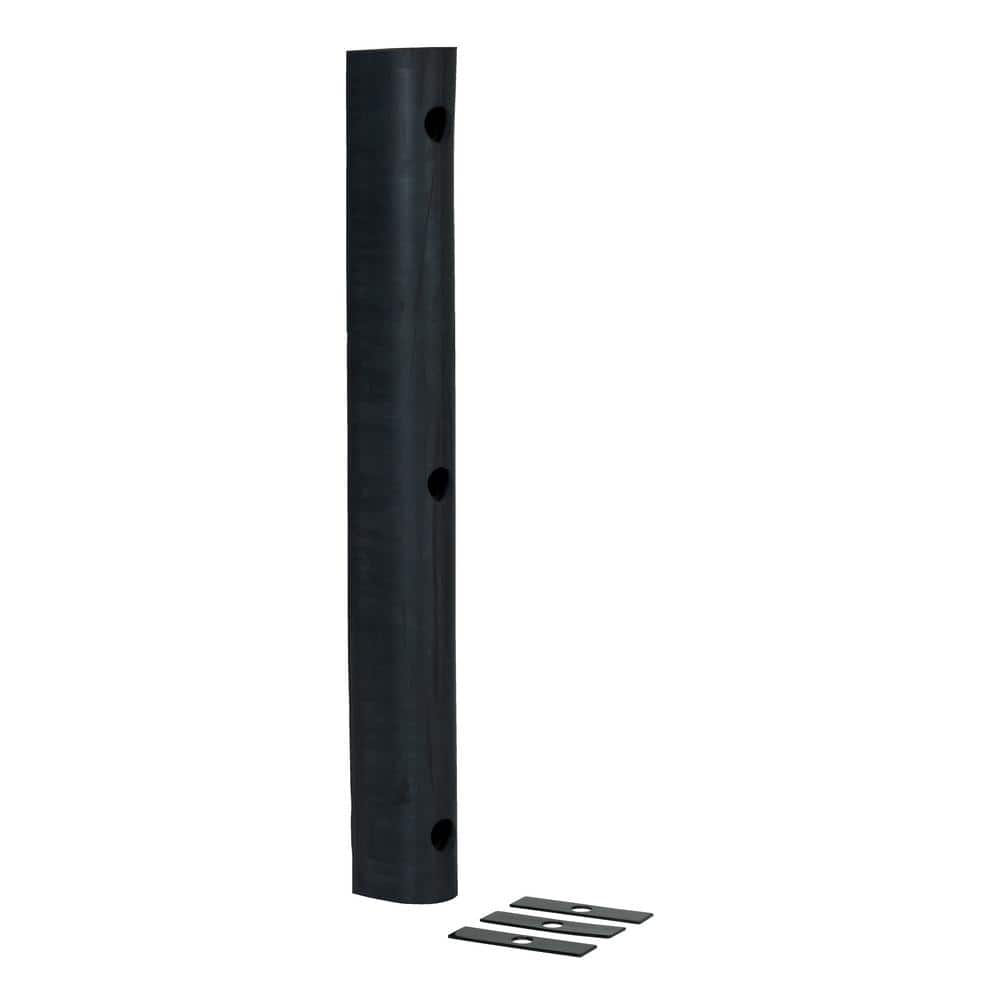 Vestil 36 in. x 4.25 in. x 4 in. Extruded Rubber Fender Bumper M436 The Home Depot