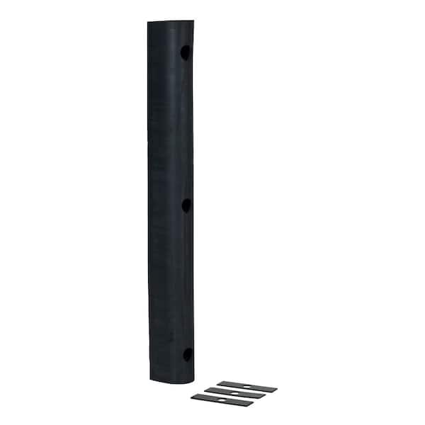 36 in. x 4.25 in. x 4 in. Extruded Rubber Fender Bumper