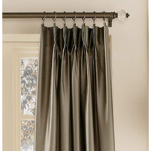 Royal Velvet Supreme Pinch Pleat Back Tab Panel 75 W x 84 L Linen 