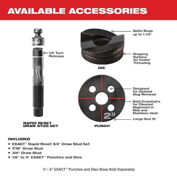 Milwaukee M18 18V Lithium-Ion Cordless FORCE LOGIC 1/2 in. to 4 in