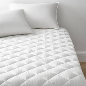 Legends Hotel 400-Thread Count Waterproof Polyester Mattress Pad