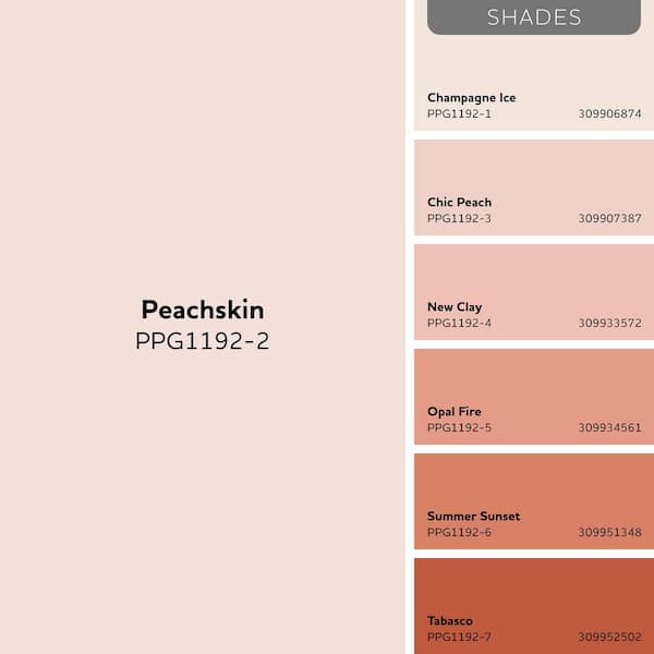 Glidden Diamond PPG1192-2 Peachskin Semi-Gloss Interior