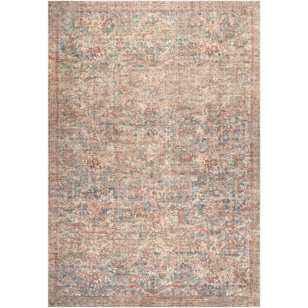 Livabliss Becki Owens Marlene Light Green/Beige Medallion Doormat 2 ft. x 4 ft. Indoor Area Rug