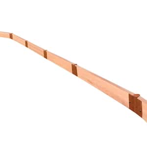 Two Inch Series 16 ft. x 5.5 in. x 2 in. Classic Sienna Composite Landscape Edging Kit