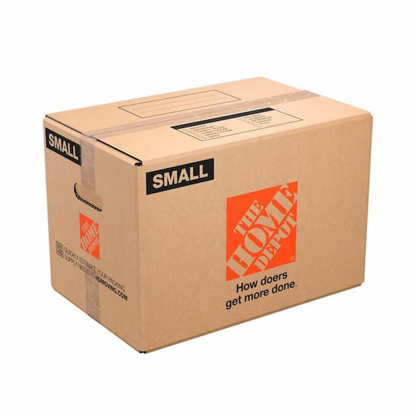 17 in. L x 11 in. W x 11 in. D Small Moving Shipping and Packing Box with Handles