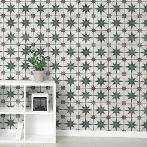 Kings Star Luxe Sage 17-5/8 in. x 17-5/8 in. Ceramic Floor and Wall Tile (10.95 sq. ft./Case)
