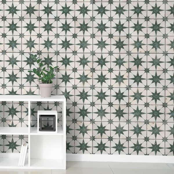 Kings Star Luxe Sage 17-5/8 in. x 17-5/8 in. Ceramic Floor and Wall Tile (10.95 sq. ft./Case)
