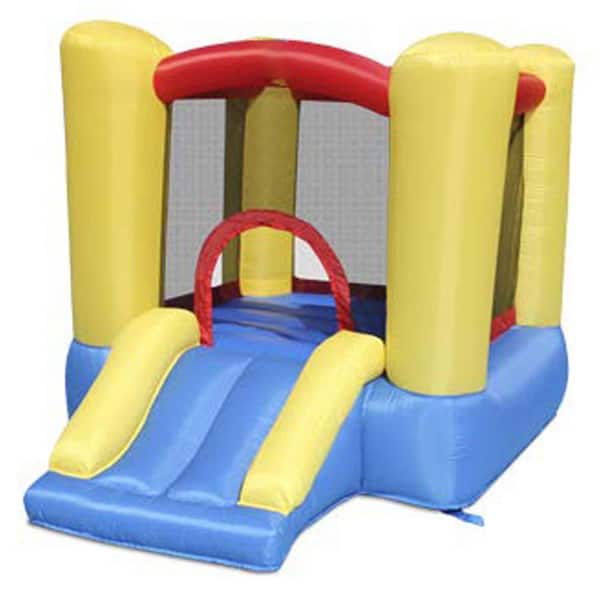 Inflatable Bounce House with Slide for Kids, 9309Y Series, Durable Sewn and Extra Thick, Indoor/Outdoor Use